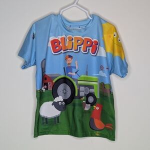 Blippi Tractor Shirt XS